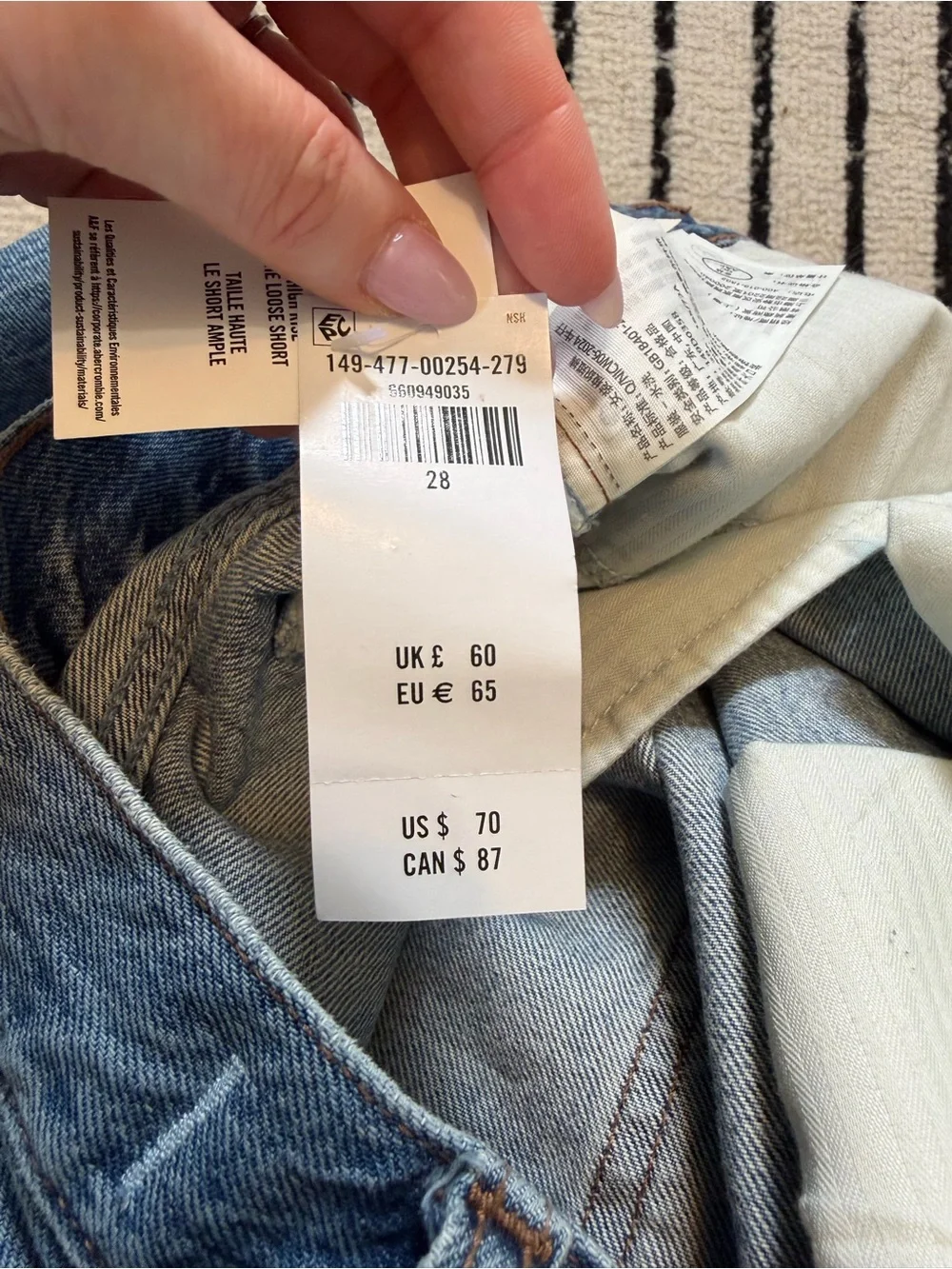 Abercrombie & Fitch high rise
